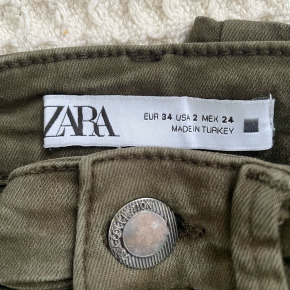 Zara High Waisted Skinny Jeans - Picture 6 of 6